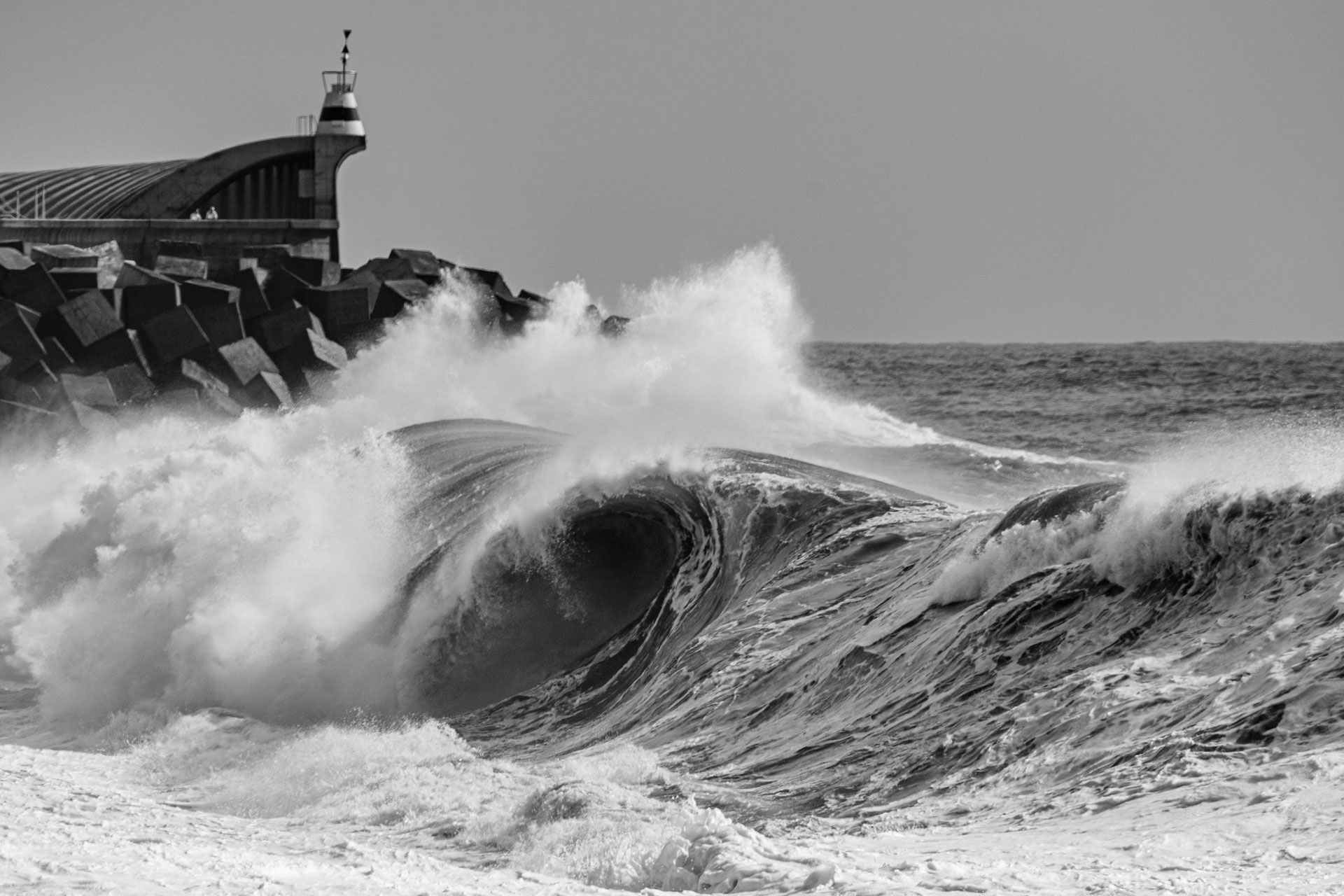 brechende Welle